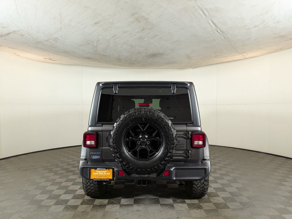 Certified 2025 Jeep Wrangler Unlimited Sport S 4xe AWD/4WD image 13