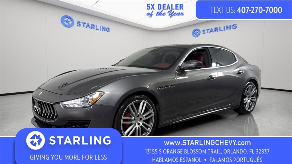 Used 2019 Maserati Ghibli GranLusso