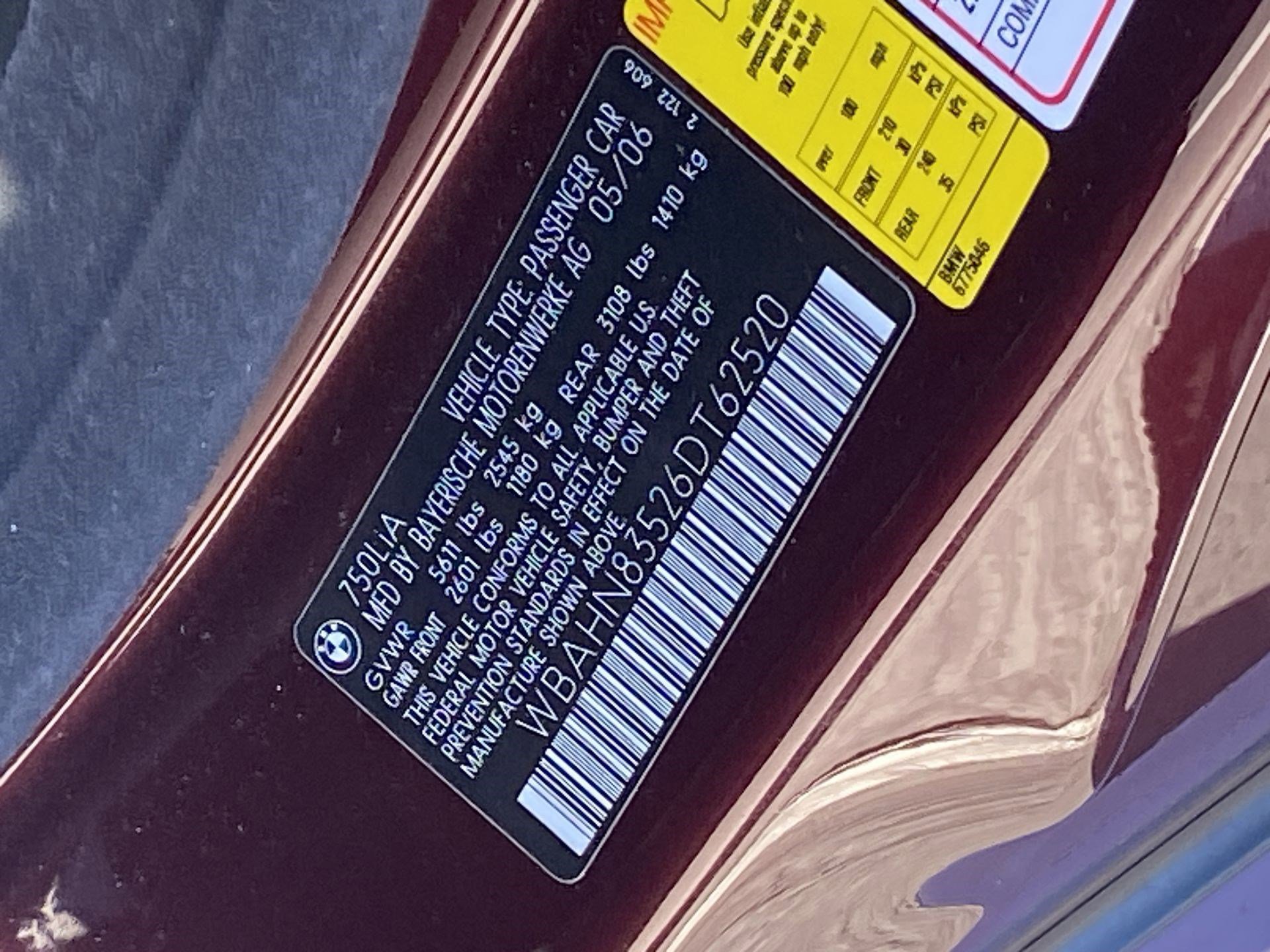 Used 2006 BMW 750Li image 38