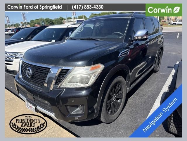 Used 2017 Nissan Armada Platinum w/ Captain Seat Package AWD/4WD 360° Tour