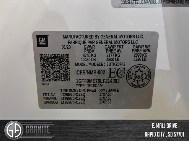 Used 2020 GMC Sierra 2500 SLE image 28