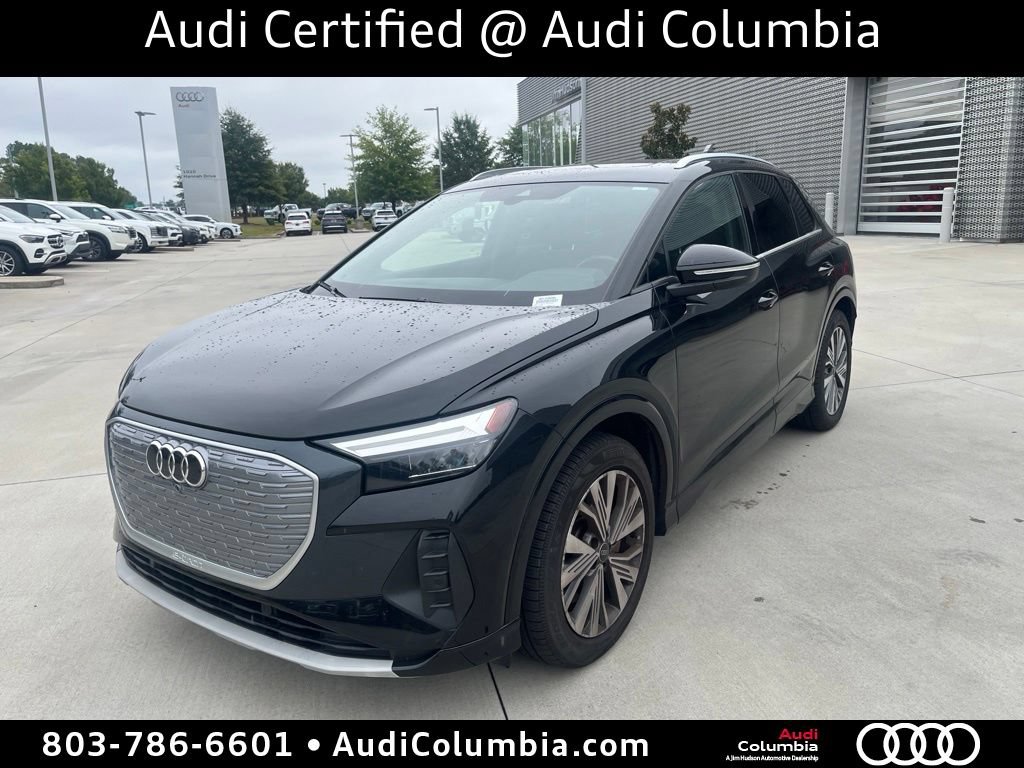 Used 2023 Audi Q4 e-tron Premium w/ Convenience Package RWD image 2