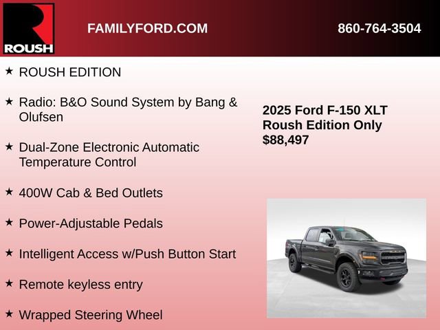 New 2025 Ford F150 XLT w/ Equipment Group 303A High image 31