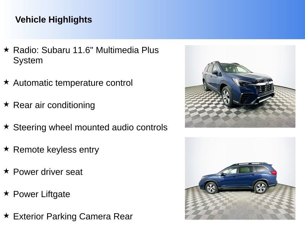 Used 2025 Subaru Ascent Premium image 2