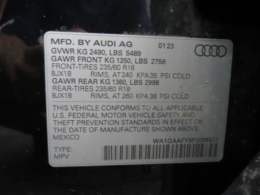 Used 2023 Audi Q5 2.0T Premium w/ Convenience Package AWD/4WD image 56