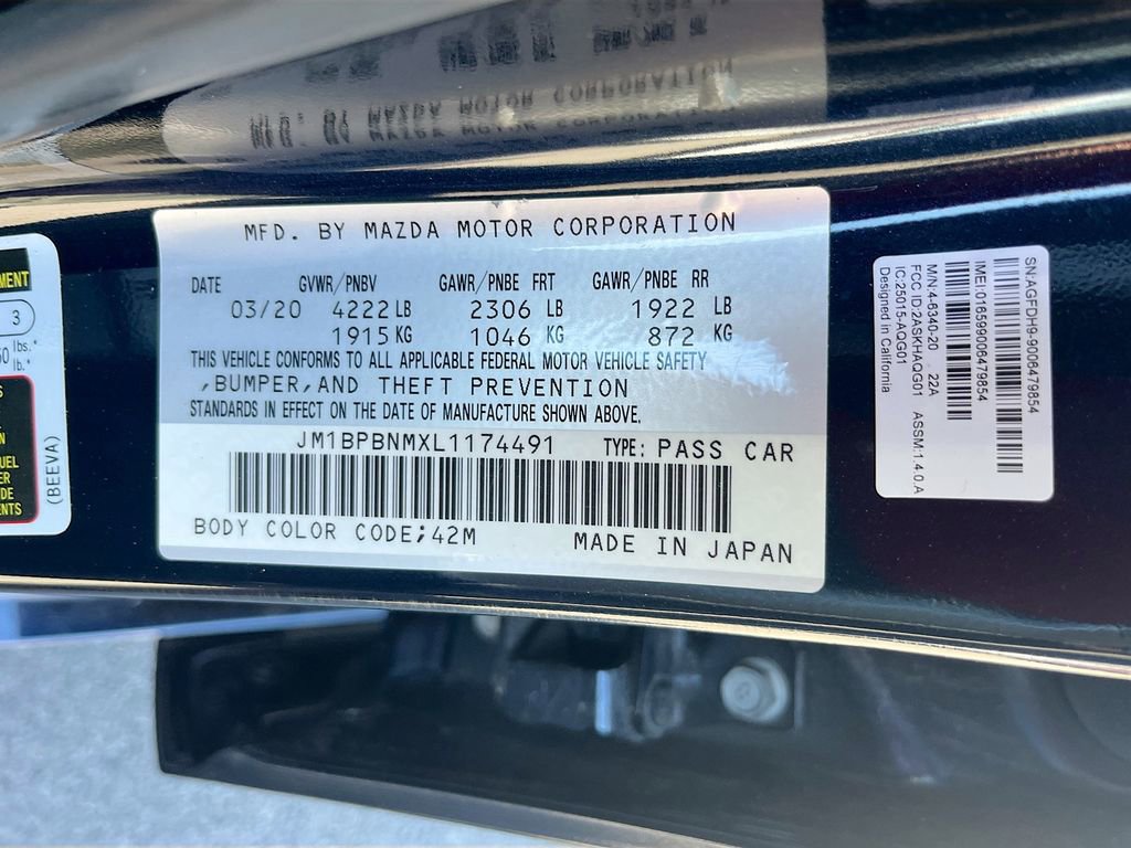 Used 2020 MAZDA MAZDA3 AWD Hatchback w/ Premium Pkg image 32