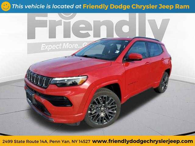 Used 2023 Jeep Compass Limited w/ Elite Group for (Red) Edition image 1