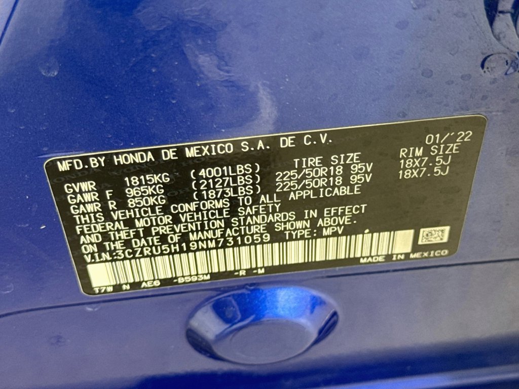 Used 2022 Honda HR-V Sport image 39