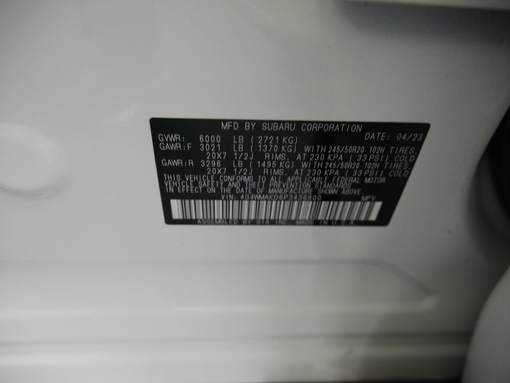 Used 2023 Subaru Ascent Onyx Edition Limited image 18