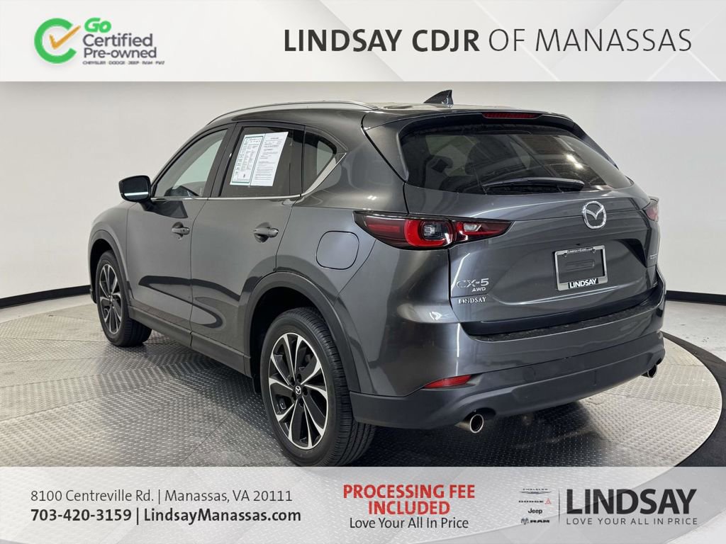 Used 2023 MAZDA CX-5 AWD 2.5 S w/ Premium Package image 6