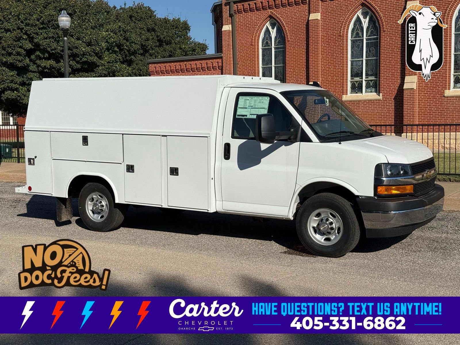 New 2025 Chevrolet Express 3500 w/ Power Convenience Package RWD image 1