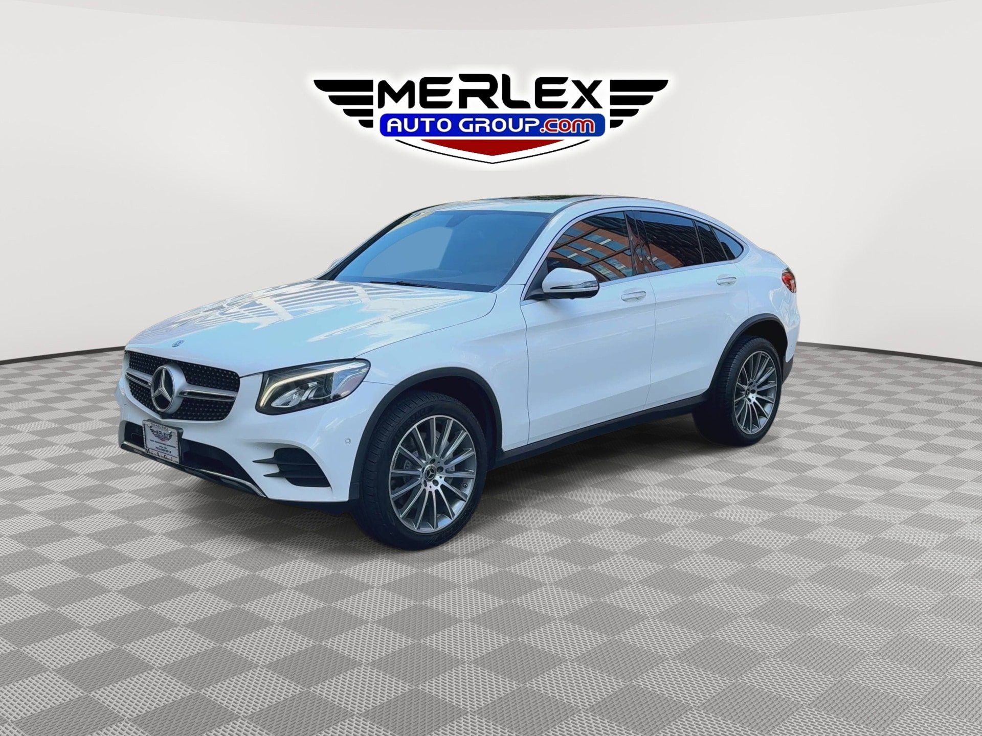 Used 2019 Mercedes-Benz GLC 300 4MATIC Coupe w/ AMG Line image 4