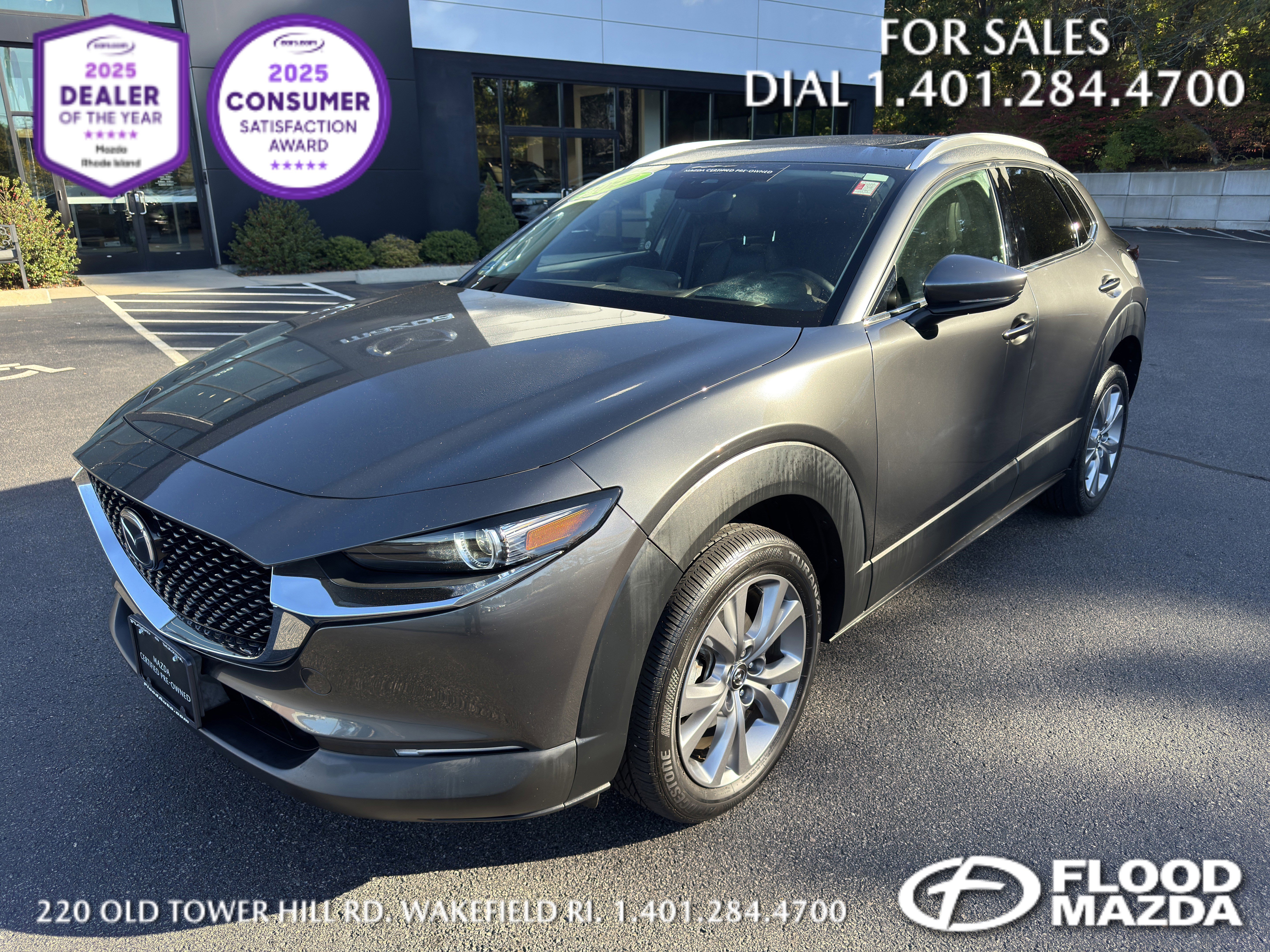 Certified 2022 MAZDA CX-30 AWD 2.5 S w/ Premium Package
