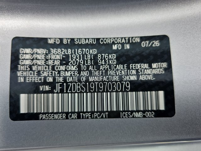New 2026 Subaru BRZ tS RWD image 25