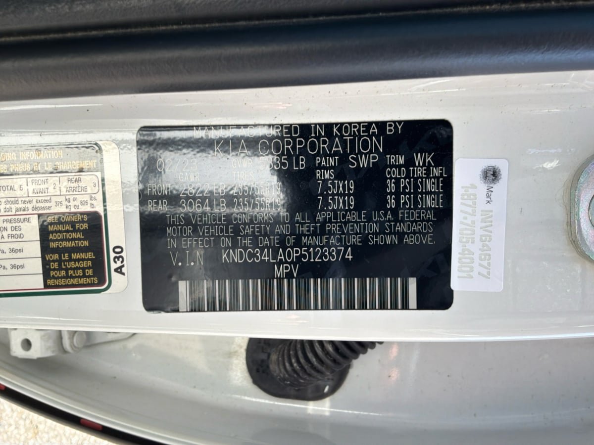 Used 2023 Kia EV6 Wind w/ Wind Technology Package RWD image 23