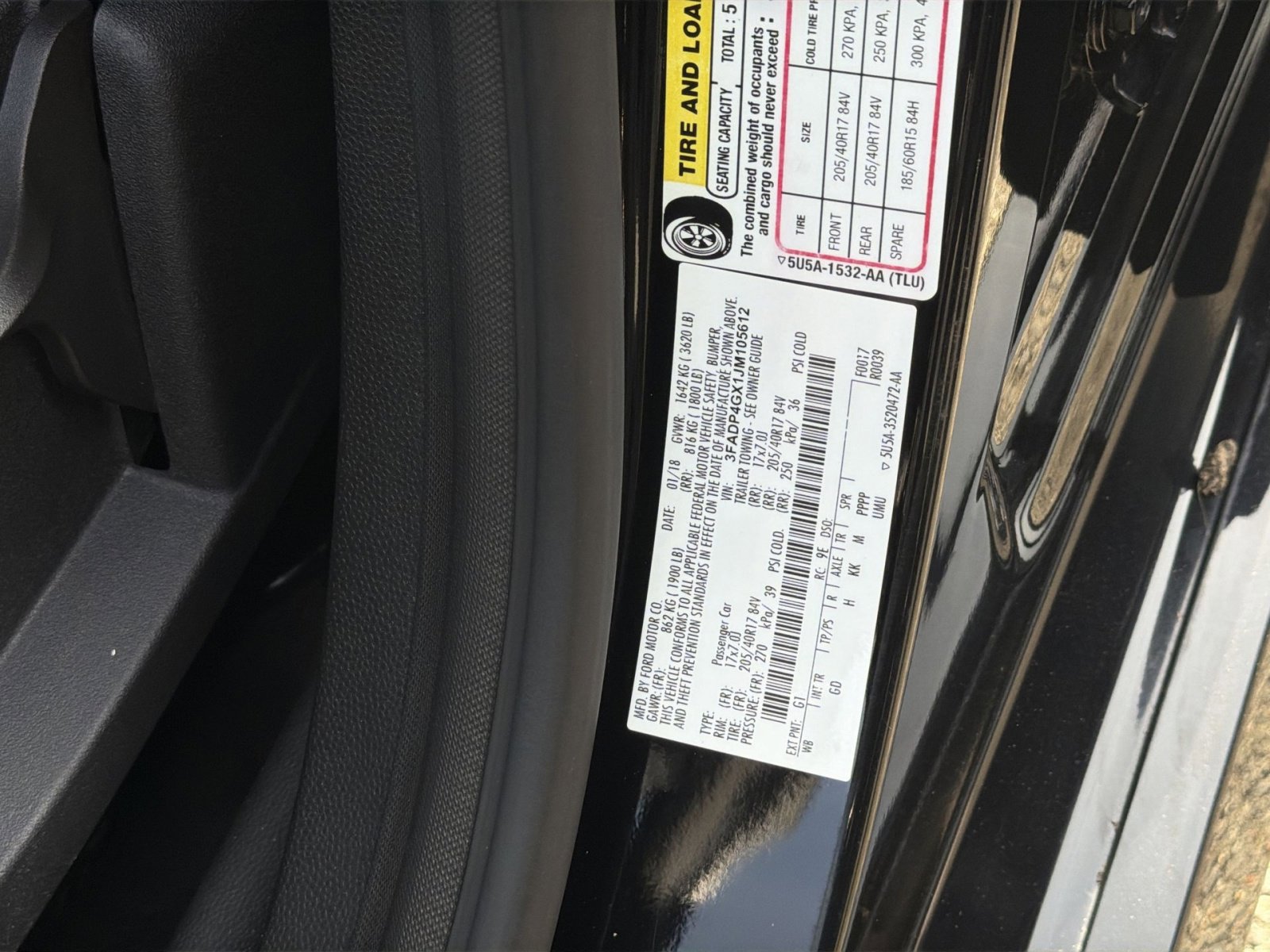 Used 2018 Ford Fiesta ST FWD image 27