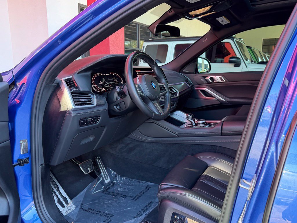 Used 2020 BMW X6 M50i w/ Premium Package AWD/4WD image 20