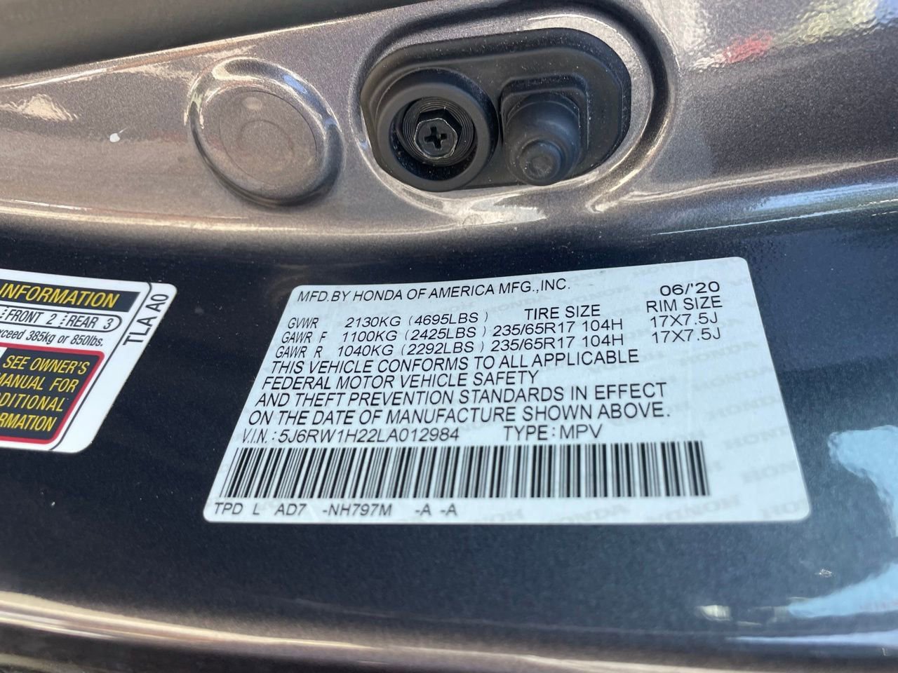 Used 2020 Honda CR-V LX image 14