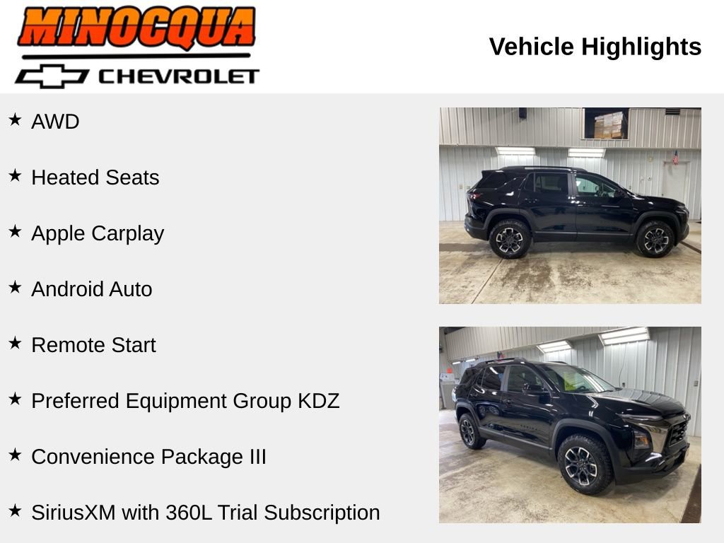 New 2026 Chevrolet Equinox ACTIV w/ Convenience Package III AWD/4WD image 2