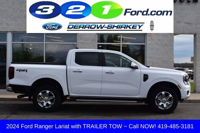 Used 2024 Ford Ranger Lariat w/ Trailer Tow Package AWD/4WD image 3