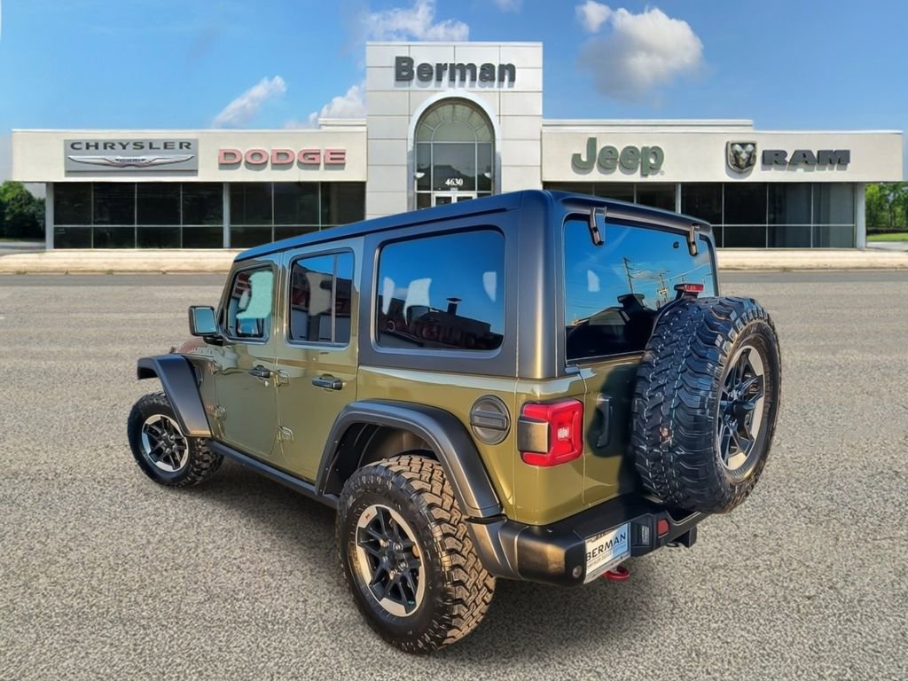 Used 2021 Jeep Wrangler Unlimited Rubicon w/ Steel Bumper Group image 7