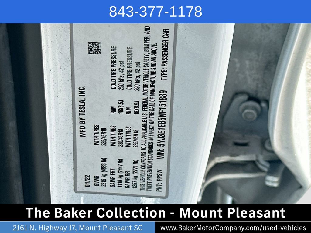 Used 2022 Tesla Model 3 Long Range image 31