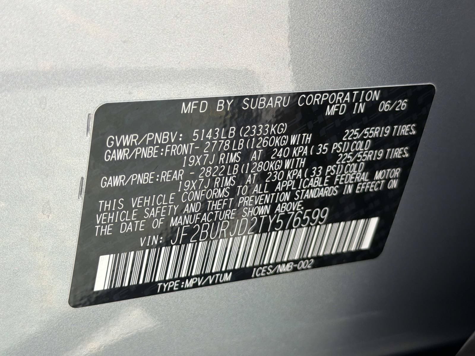 New 2026 Subaru Outback Touring XT AWD/4WD image 26