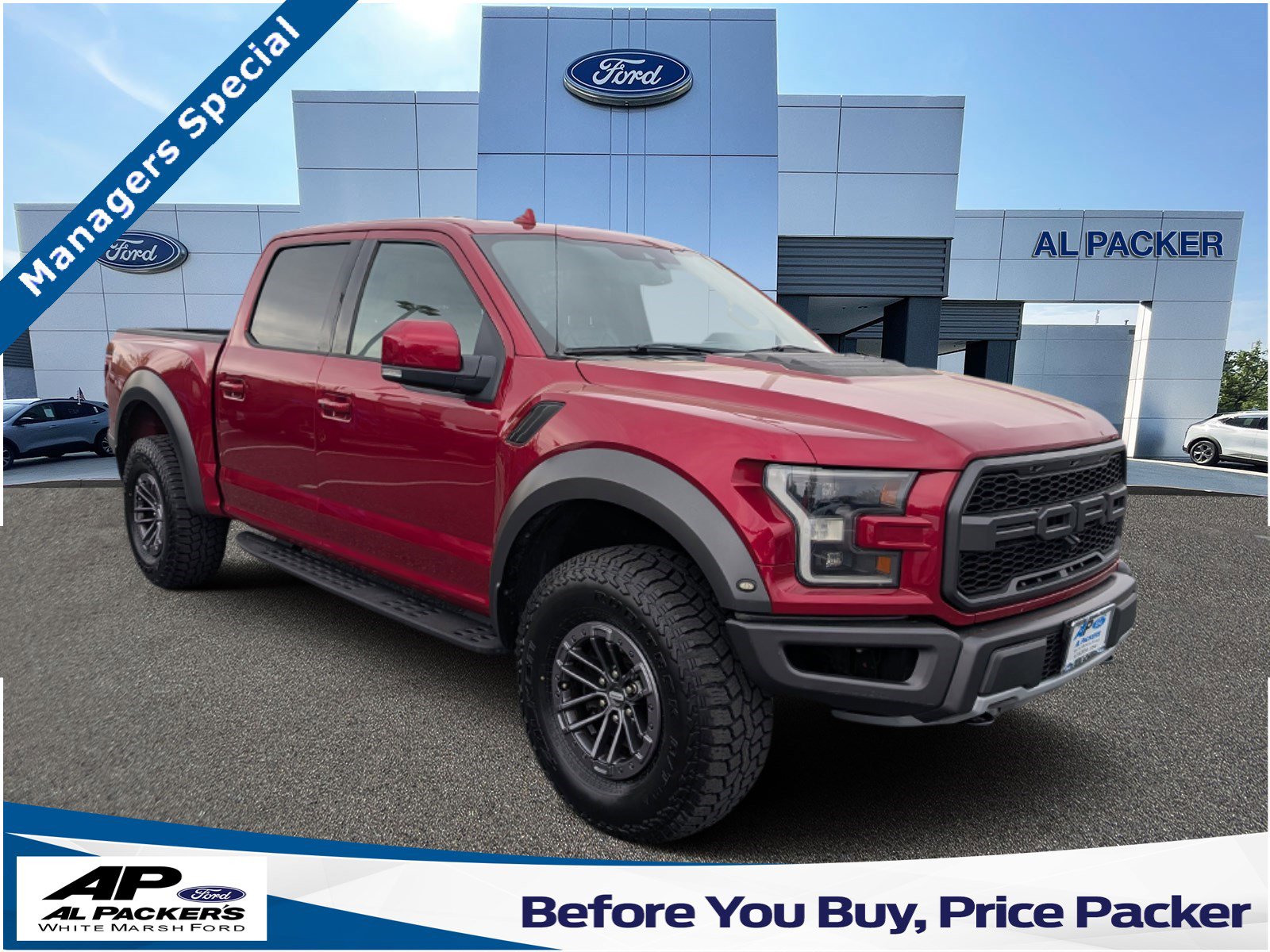 Certified 2019 Ford F150 Raptor w/ Equipment Group 802A Luxury