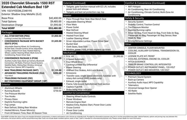 Certified 2020 Chevrolet Silverado 1500 RST w/ All-Star Edition image 32