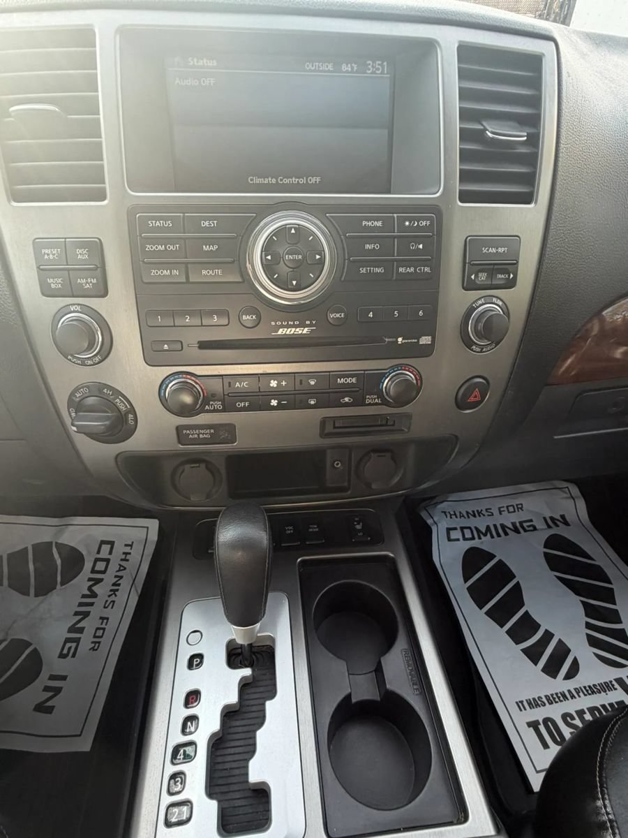 Used 2011 Nissan Armada Platinum w/ 2nd Row Captain Seat Pkg AWD/4WD image 18