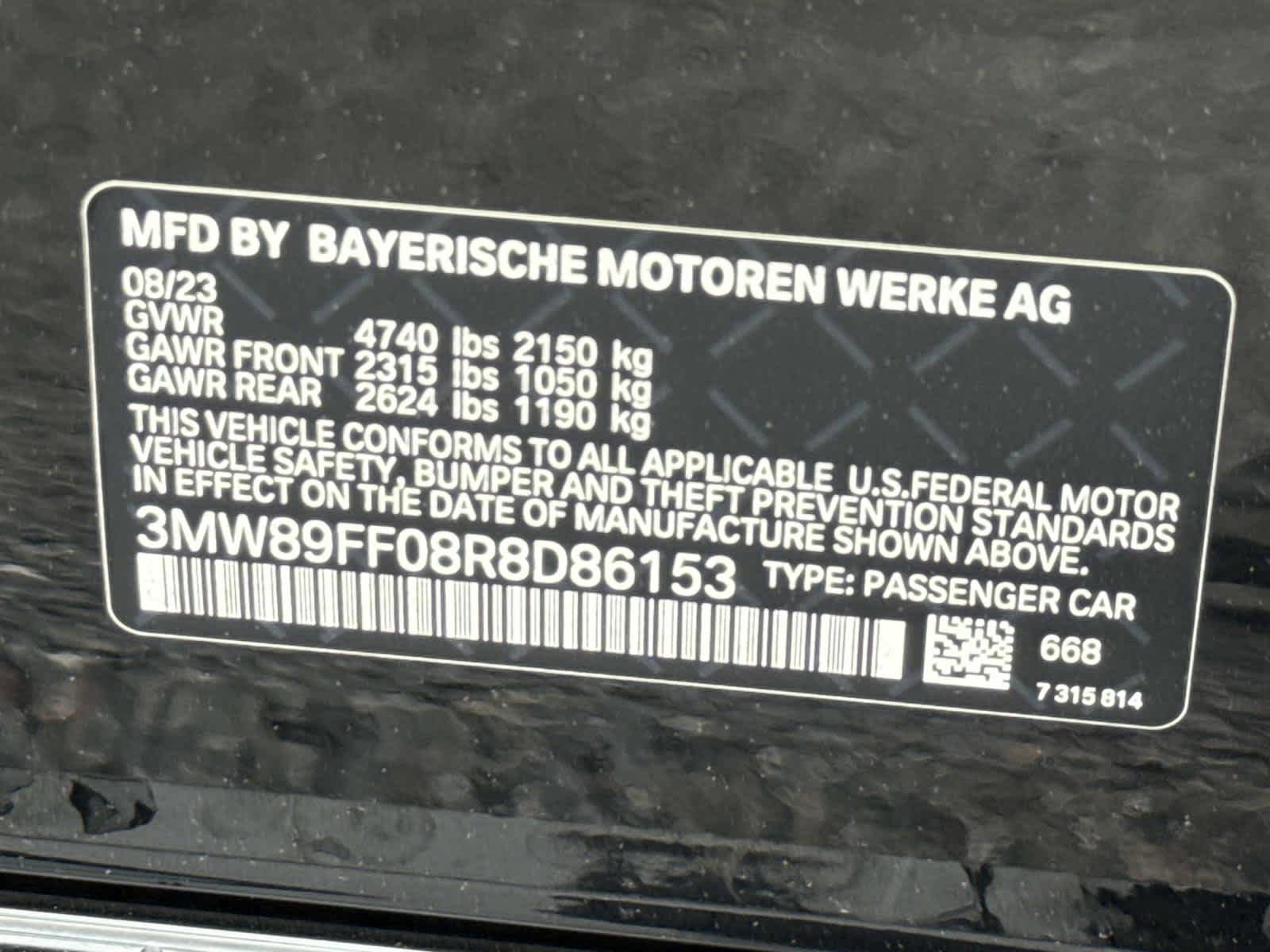 Certified 2024 BMW 330i xDrive Sedan w/ Premium Package AWD/4WD image 42