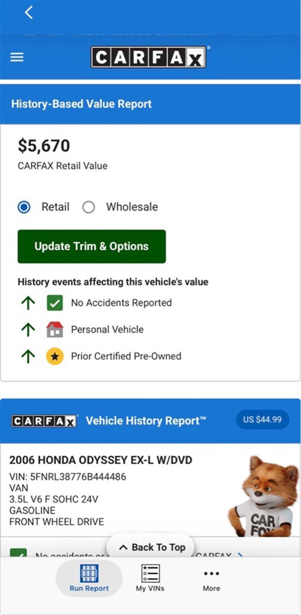 Used 2006 Honda Odyssey EX-L image 21