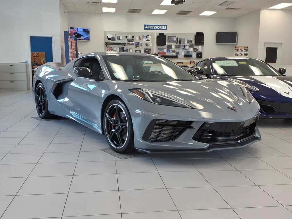 Used 2025 Chevrolet Corvette Stingray Preferred Cpe w/ Battery Protection Package RWD image 1