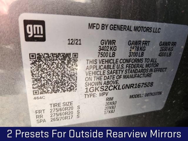 Used 2022 GMC Yukon AT4 w/ Max Trailering Package image 28