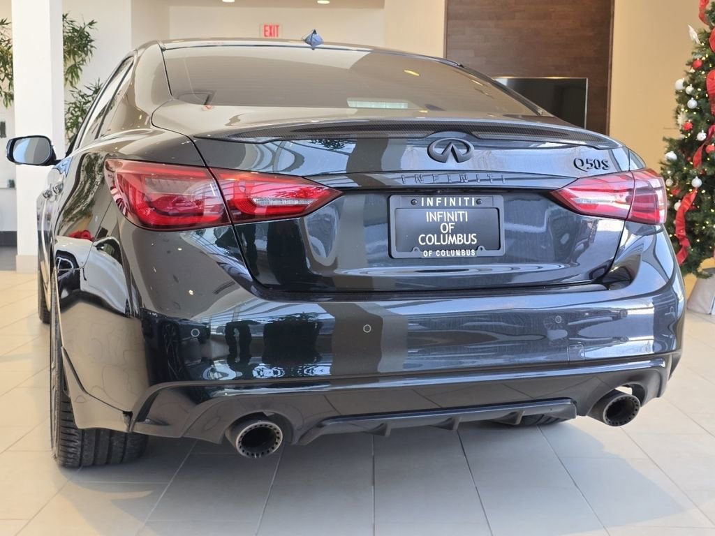 Used 2023 INFINITI Q50 Red Sport 400 w/ Black Opal Edition image 17