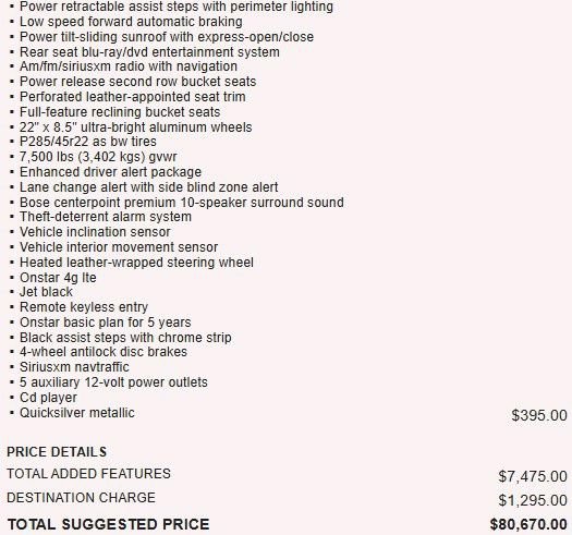 Certified 2018 GMC Yukon XL Denali w/ Denali Ultimate Package AWD/4WD image 4