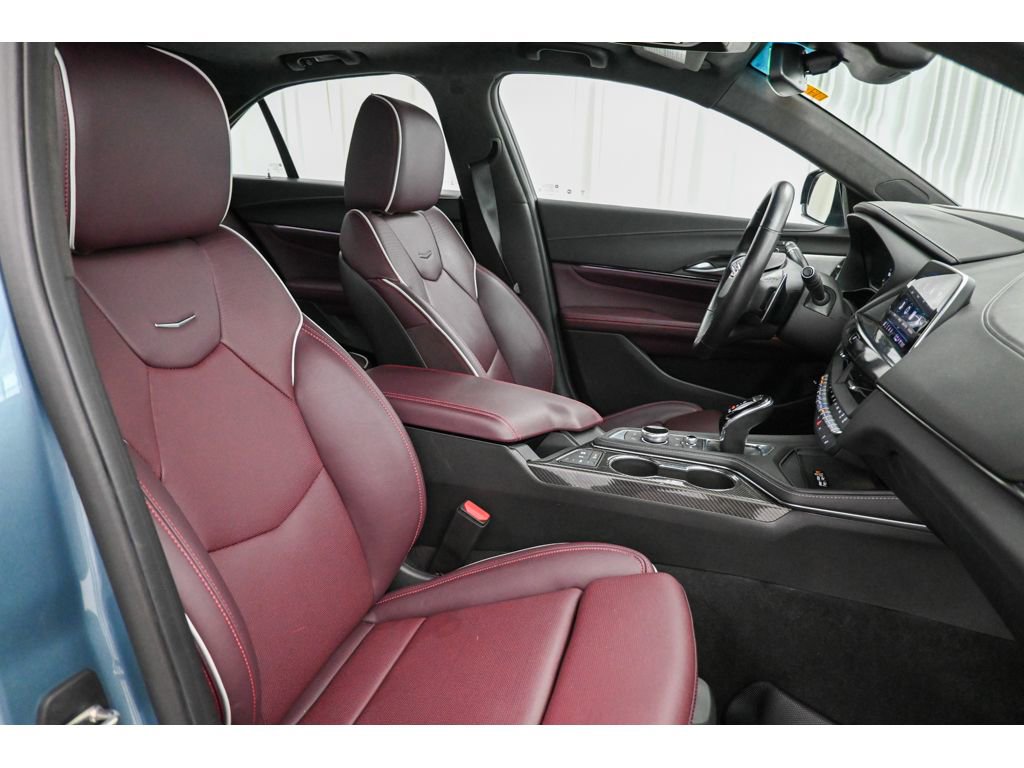 Certified 2023 Cadillac CT4 V w/ LPO, ONYX Package RWD image 18