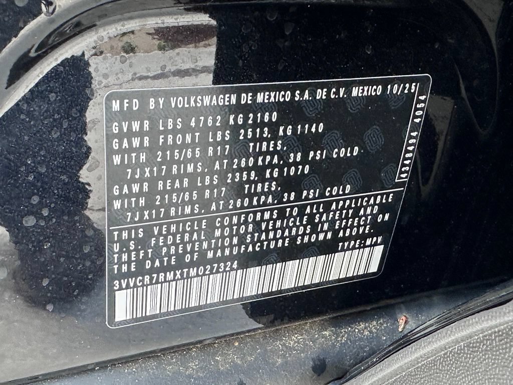 Used 2026 Volkswagen Tiguan S FWD image 24