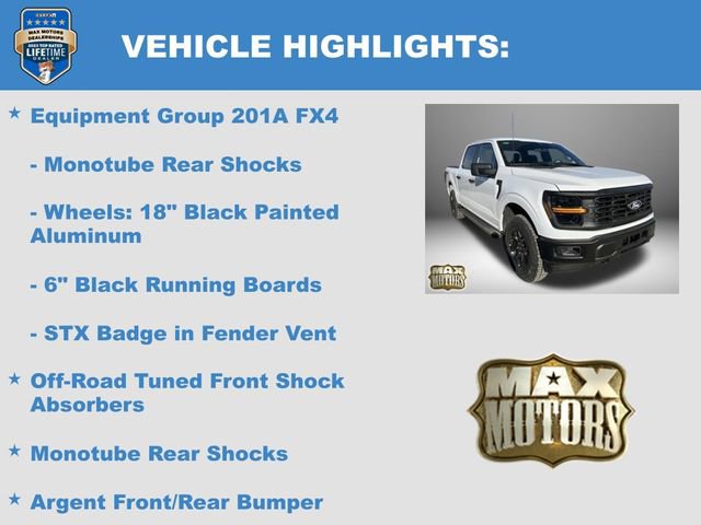 New 2025 Ford F150 STX w/ Equipment Group 201A FX4 image 11