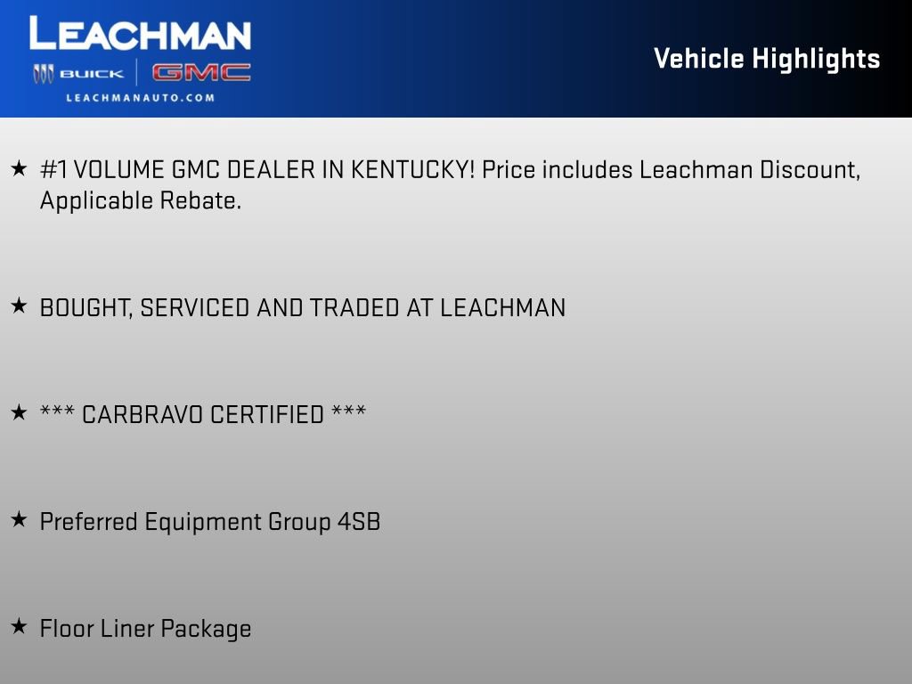 Used 2025 GMC Acadia AT4 w/ LPO, Floor Liner Package AWD/4WD image 4