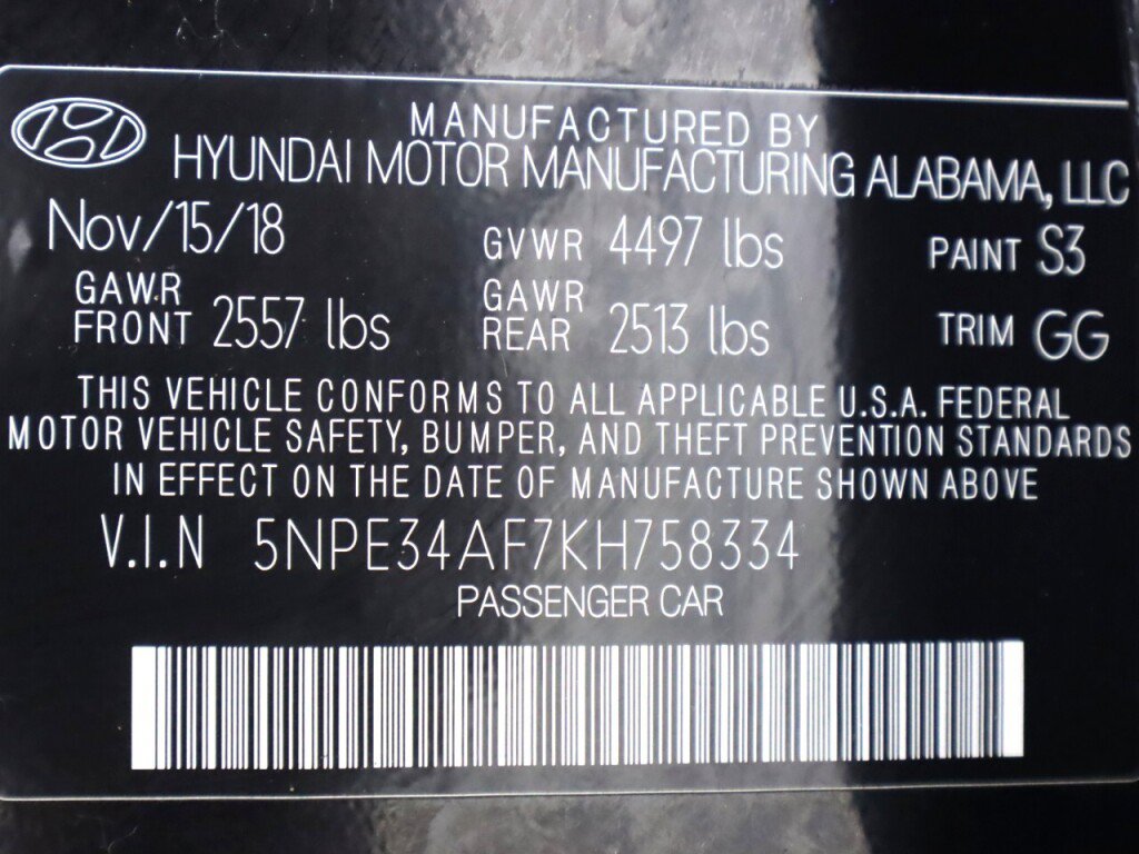 Used 2019 Hyundai Sonata SEL FWD image 44