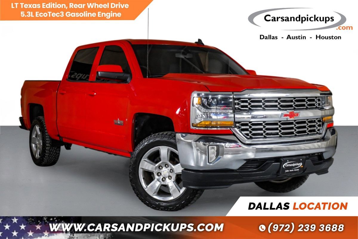 Used 2017 Chevrolet Silverado 1500 LT w/ Texas Edition image 1