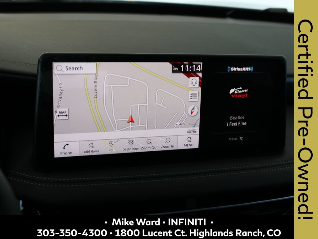 Certified 2023 INFINITI QX60 Sensory w/ Vision Package AWD/4WD image 9
