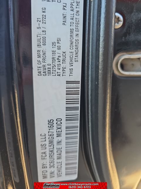 Used 2021 RAM 2500 Laramie AWD/4WD image 27