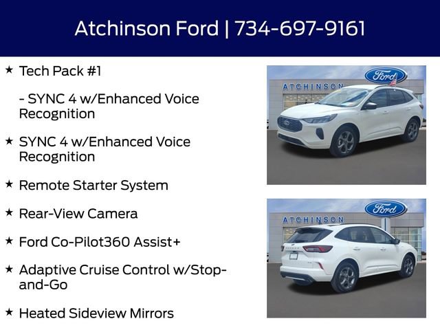 Certified 2024 Ford Escape ST-Line w/ Tech Pack #1 AWD/4WD image 17