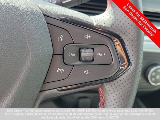 New 2026 Chevrolet Trax RS w/ Driver Confidence Package FWD image 15