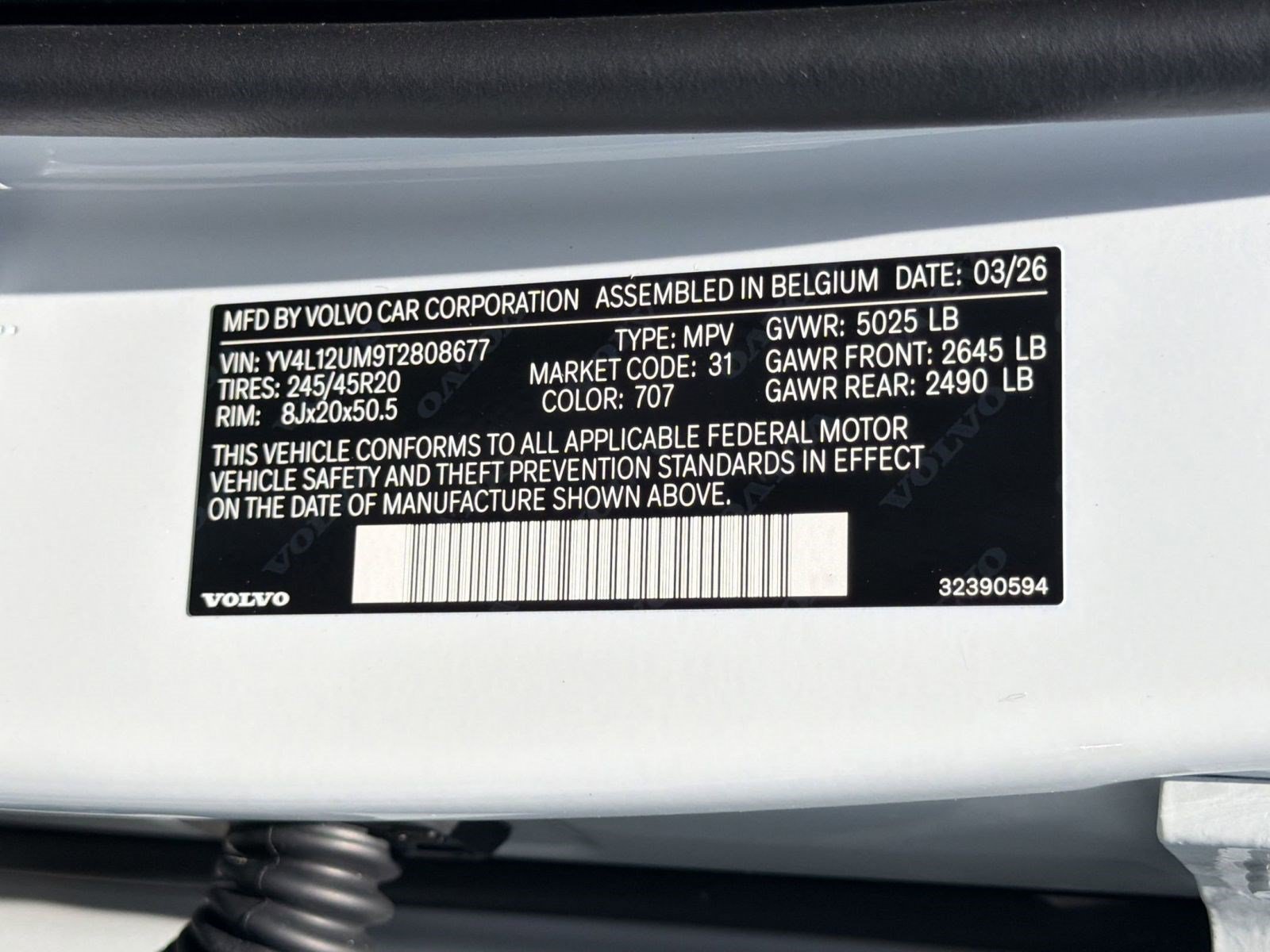 New 2026 Volvo XC40 B5 Ultra w/ Climate Package AWD/4WD image 19