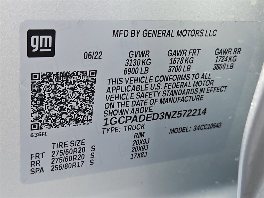 Used 2022 Chevrolet Silverado 1500 RST w/ Protection Package image 39