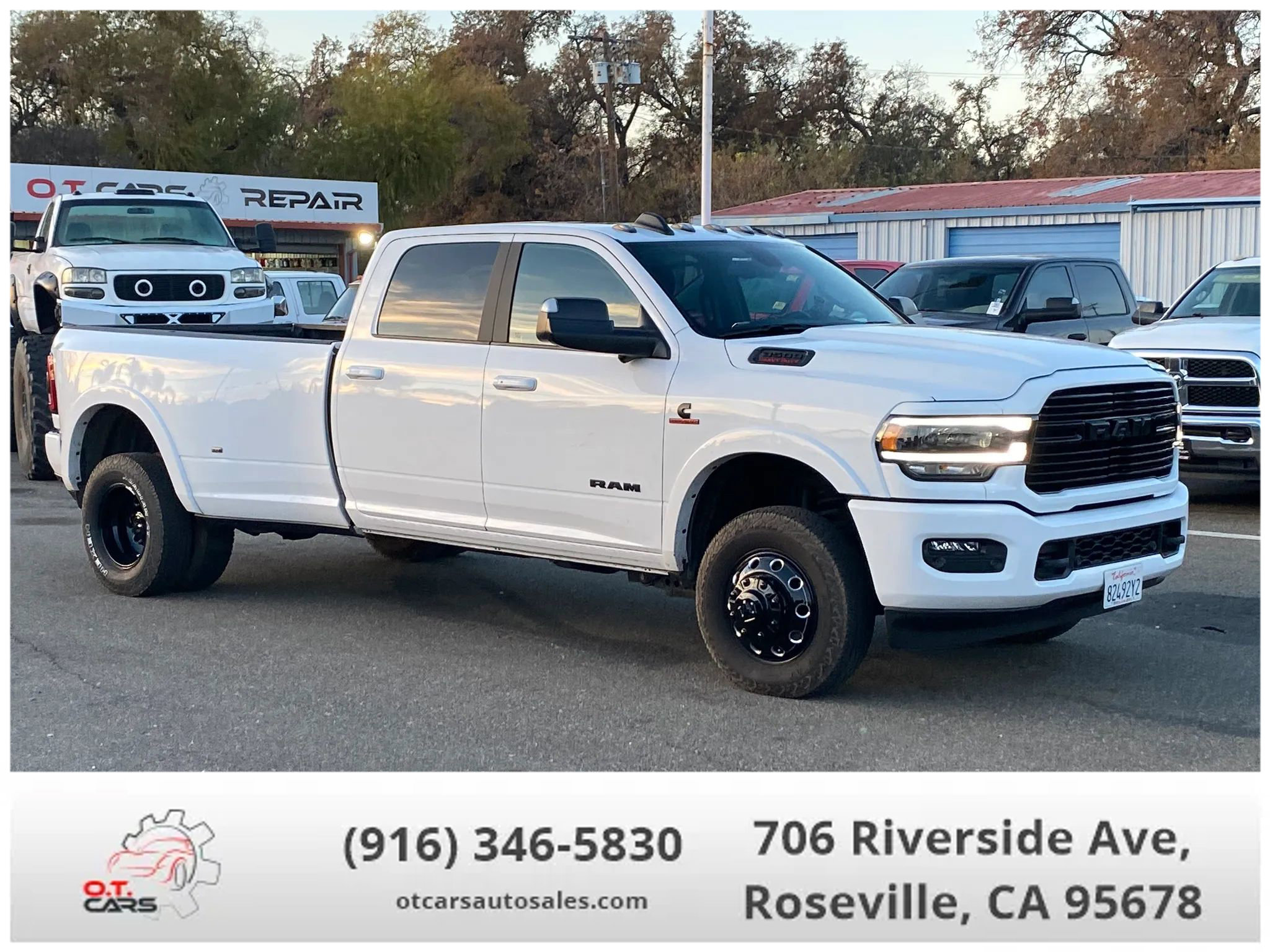 Used 2021 RAM 3500 Laramie w/ Night Edition image 1