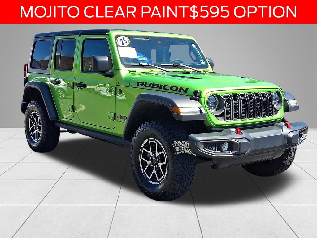 Used 2025 Jeep Wrangler Unlimited Rubicon w/ Safety Group AWD/4WD image 3